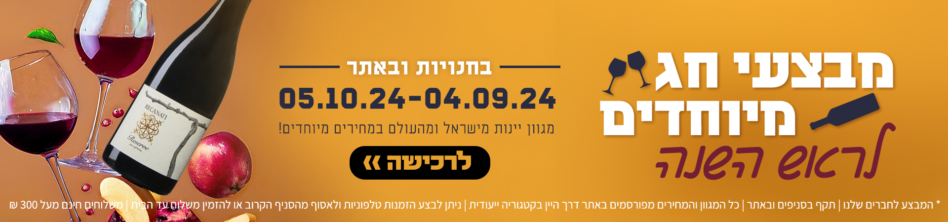 מבצעי ראש השנה 2024